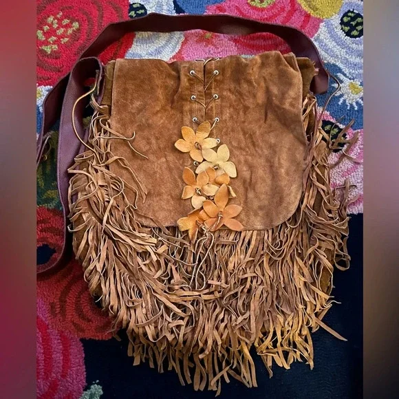 Charlize Kyle Couture Vintage Fringe Bag - Picture 15 of 15